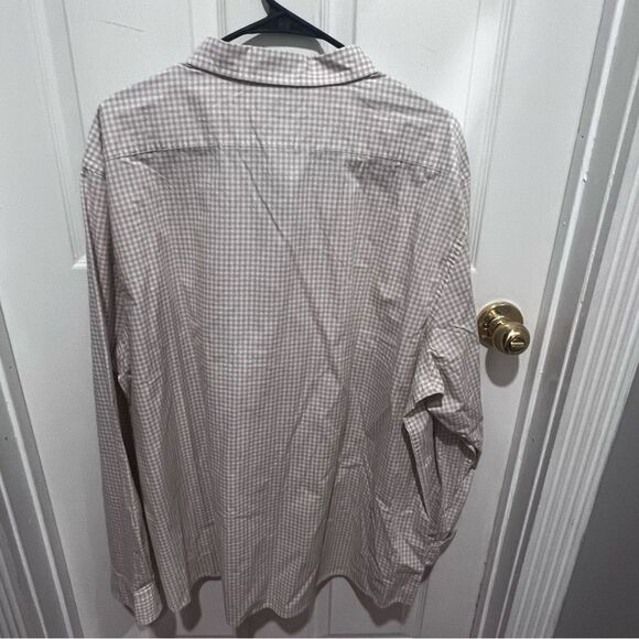 NWT Banana Republic men's button down collar long sleeves shirt untucked fit xxl - Picture 3 of 9